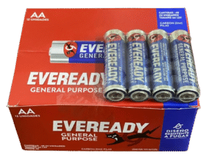 Eveready AA Carbon Blue