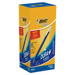 Birome Bic Opaca Azul