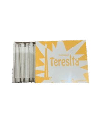 Velón Blanco Brillante