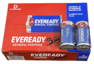 Eveready D Carbon Blue
