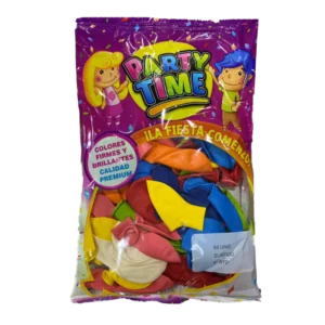 Globo Party Time Liso x50 N9