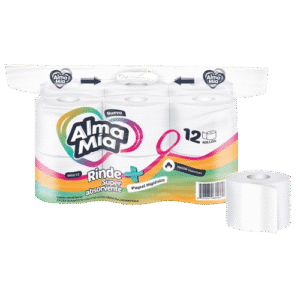 Papel Higiénico 50mts Alma Mía x12