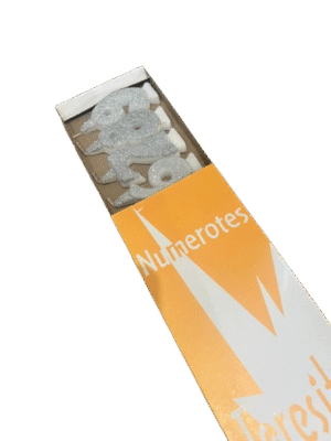 Vela Numerote Blanca