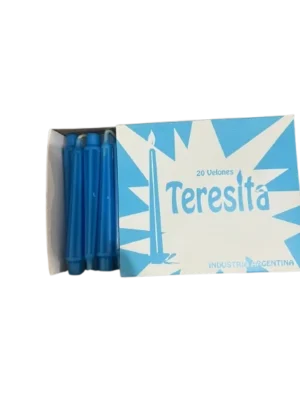 Caja de velon x20 Azul c/ gibre