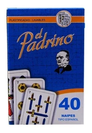 Naipes El Padrino x 40 X6