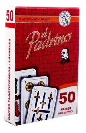 Naipes El Padrino x 50 X6
