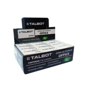 Goma Talbot Office Blanca x 36