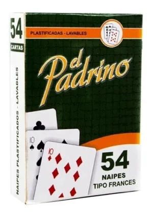 Naipes El Padrino x 54 X6