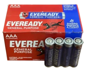 Pila Eveready Carbon Blue AAA X40