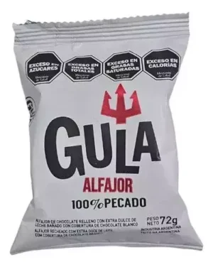 Alfajor Gula BLANCO 72GR x18