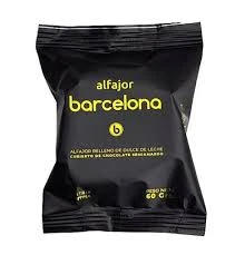 Alfajor Barcelona 55GR NEGRO x18