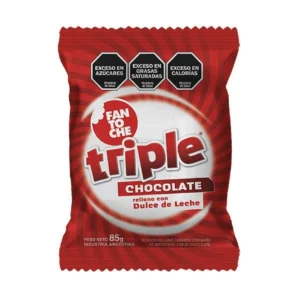 Alfajor Fantoche Triple NEGRO X24