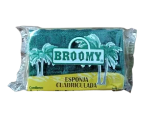 Esponja Broomy Fibra Cuadriculada X12