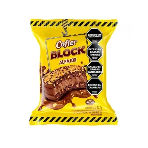 Alfajor Cofler Block Simple 40gr x36