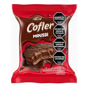 Alfajor Cofler Simple Mousse x40